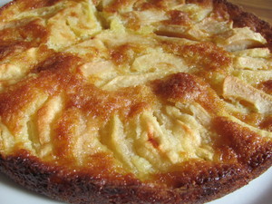 gateau aux pommes